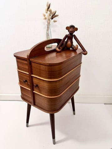 Boîte à couture - Teck