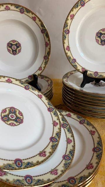 Limoges - Frederic Legrand - Eetservies - Porselein, Verguld
