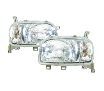 PHARES POUR NISSAN MICRA K11 92-98 RÉGLAGE MANUEL, Verzenden
