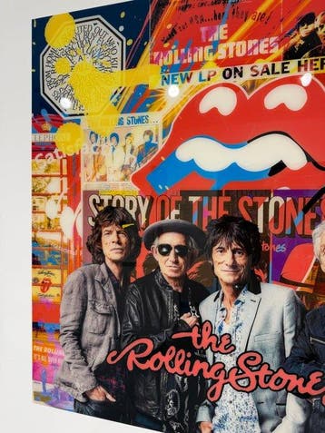 Van Apple Art - The Rolling Stones LP - XXL - Masterpiece