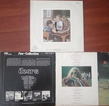 Led Zeppelin, Doors, Janis Joplin - 3 x albums on vinyl -, Nieuw in verpakking