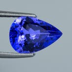 Bleu Tanzanite - 3.31 ct - International Gemological, Nieuw