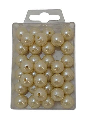 Parels Rijgparels WM 05 Champagne 14 mm, Nieuw