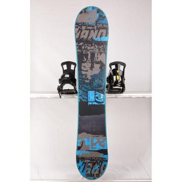 146 151 snowboard HEAD FLOCKA LFW 4D , BLACK/blue, Woodcore,, Verzenden