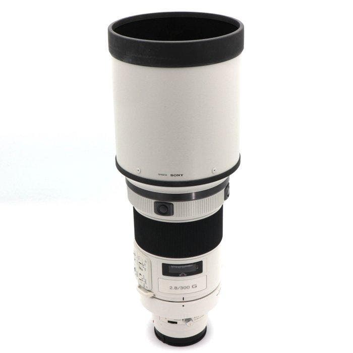 Sony SAL 300mm F/2.8G SSM + zonnekap, filters en koffer, TV, Hi-fi & Vidéo, Appareils photo analogiques