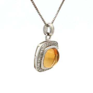 Sans prix de réserve - Pendentif Argent - 5.02ct. tw.
