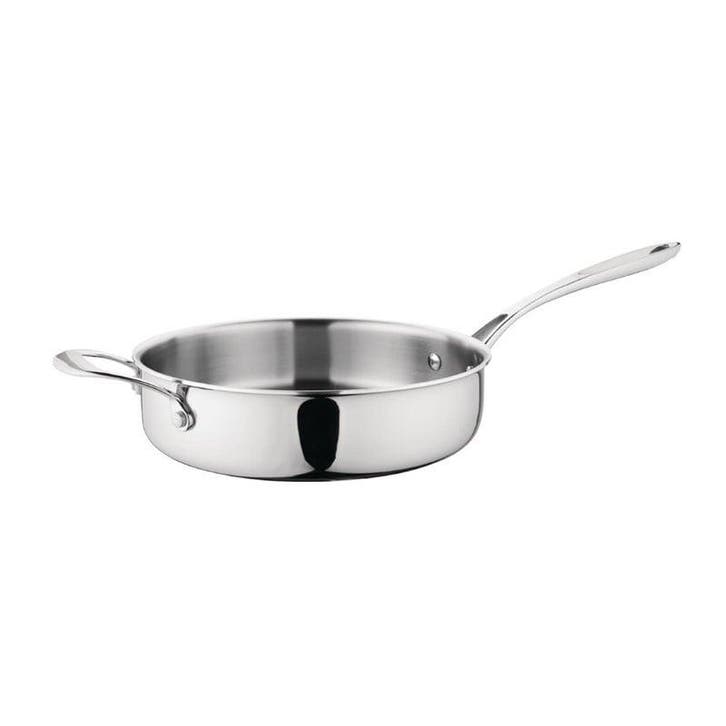 Sauteuse | TRIWALL | RVS/Aluminium | 2.5L | Div., Articles professionnels, Horeca | Équipement de cuisine, Envoi