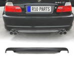 DIFFUSEUR BMW E46 LOOK M M3 SORTIES DOUBLES, Verzenden