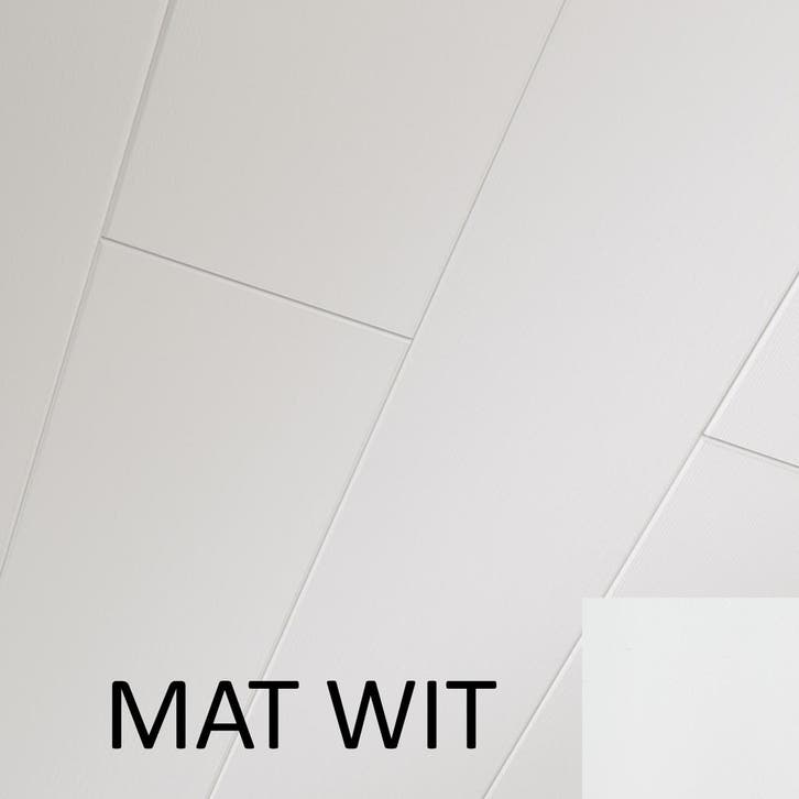 Plafondpanelen MDF Sanimex Mat Wit  260 cm x 38,5 cm x 1,2, Doe-het-zelf en Bouw, Sanitair, Overige typen, Nieuw, Ophalen of Verzenden
