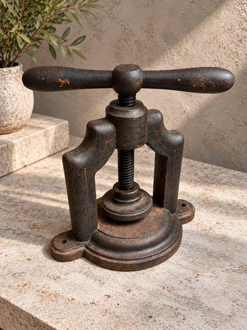 19th-century cast-iron golf ball press - Pers Antiek -, Nieuw