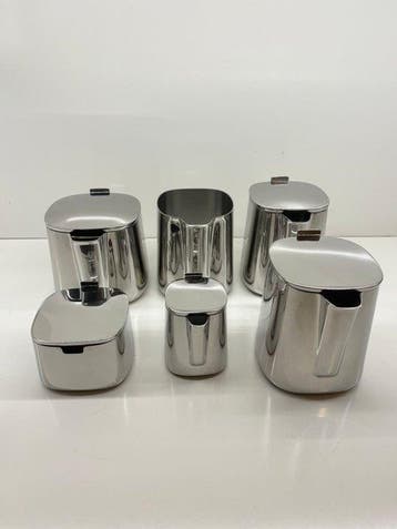 Alessi - Kristiina Lassus - Koffie- en theeservies (6) -, Antiek en Kunst