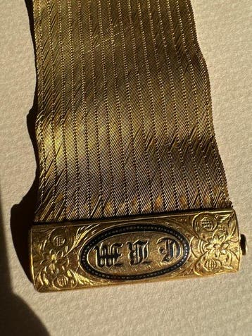 Armband - 18 karaat Geel goud - Belangrijke armband manche, Nieuw
