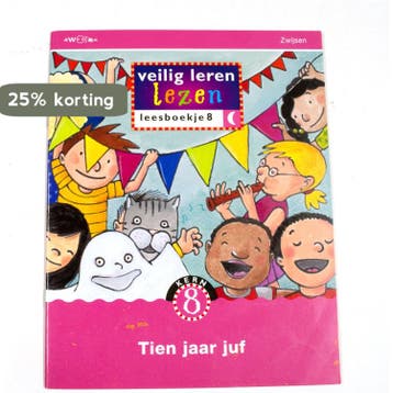 Tien jaar juf / Veilig leren lezen Leesboekje maan / 8, Boeken, Verzenden, Gelezen, Truus Van de Waarsenburg
