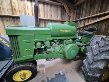 Online veiling - 1955 John Deere 70 LP Vintage Tractor, Ophalen, Nieuw