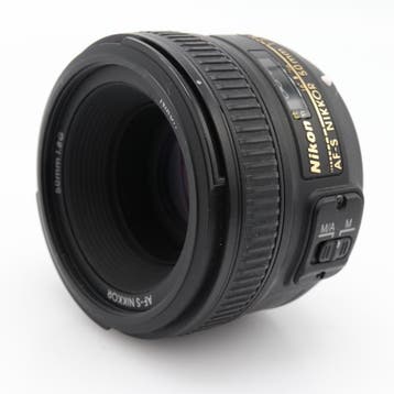 Nikon AF-S 50mm f/1.8G | Tweedehands, Verzenden, Zo goed als nieuw