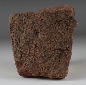 Oud-Romeins Aardewerk Tegel met inscriptie EX GER [INF],, Verzamelen