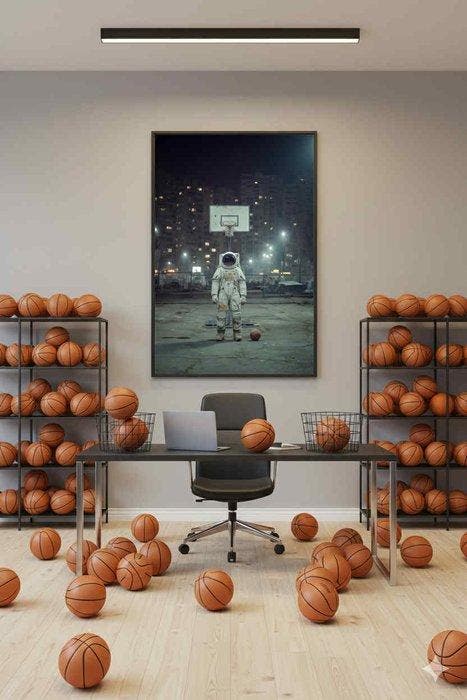 Rudy barret - No Gravity Left - XL, Antiek en Kunst, Kunst | Designobjecten