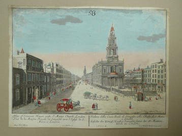 Verenigd Koninkrijk - Londen; G.B. Probst. - A view of, Boeken, Atlassen en Landkaarten, Nieuw