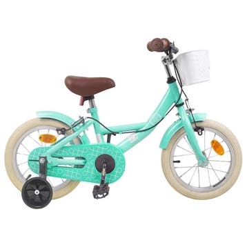 vidaXL Kinderfiets 12 Inch voor 2-4 jaar oud Zeegroen, Verzenden