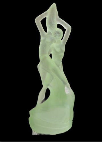 Beeld, Lovers - 18 cm - Zeldzame Art Deco-sculptuur uit de