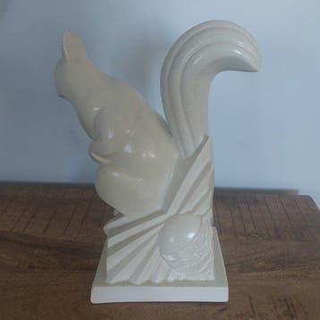 Charles Lemanceau - Charles Lemanceau - Sculpture, Écureuil, Antiquités & Art