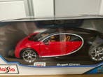 Maisto 1:18 - Model sportwagen - Bugatti Chiron, Hobby en Vrije tijd, Nieuw