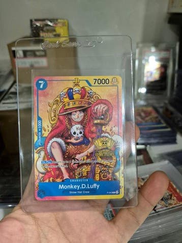 One Piece Monkey D. Luffy P-043 2nd anniversary Promo card -, Nieuw