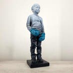 Mark Sugar - Carefree child (Bright blue boxing style 58), Antiek en Kunst