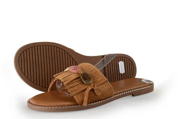 Graceland Slippers in maat 38 Bruin, Slippers, Bruin, Verzenden, Zo goed als nieuw