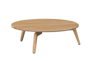 4 Seasons Outdoor Zucca teak tafel Ø 90 cm SALE |, Tuin en Terras, Nieuw