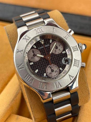 Cartier - Chronoscaph - 2424 - Heren - 2000-2010, Nieuw