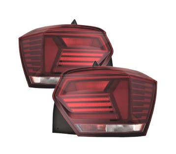 FEUX ARRIÈRE VOLKSWAGEN VW POLO 17-21 BLANC ROUGE, Autos : Pièces & Accessoires, Verzenden