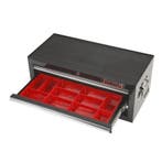 Lade gevuld met rode kunststof bakken type 7, Doe-het-zelf en Bouw, Ophalen of Verzenden, Nieuw