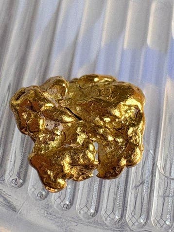 Goud Goud nugget- 0.37 g - (1)