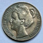 Nederland. Wilhelmina. 1 Gulden 1908 (Zonder minimumprijs)