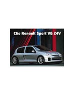 1999 RENAULT CLIO V6 LEAFLET FRANS