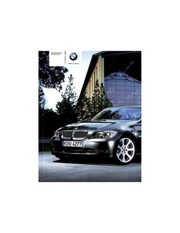 2008 BMW 3 SERIE INSTRUCTIEBOEKJE DUITS, Ophalen of Verzenden