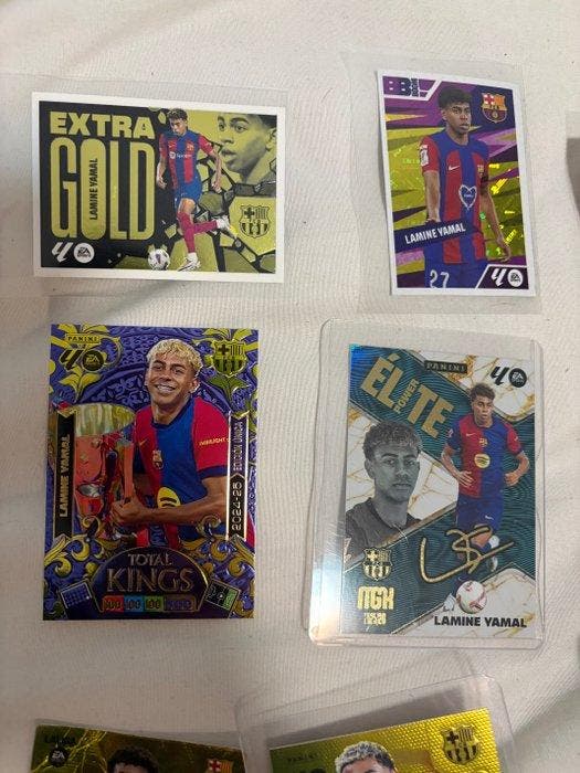Panini - 9 Mixed collection - Adrenalyn XL, Collections, Autocollants