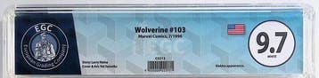 Wolverine #103 - EGC 9.7 - 1 Graded comic - Eerste druk -