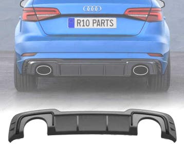 DIFFUSEUR AUDI A3 S LINE HATCHBACK 17-20 RS3 LOOK, Verzenden