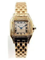 Cartier - Panthère PM - 18k Gold & Diamonds - Serviced -