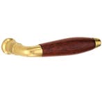 Deurklink Bonton bubinga messing ongelakt, Nieuw