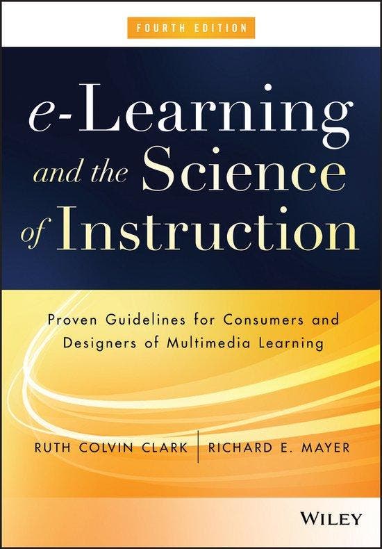e-Learning and the Science of Instruction 9781119158660, Boeken, Taal | Engels, Gelezen, Verzenden