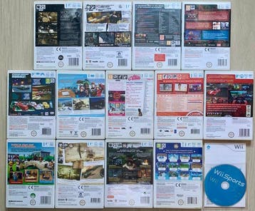 Nintendo - Wii - 14 games + accessories - Videogame - In