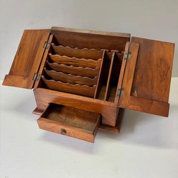 Porte-lettres - Bois - Armoire à lettres et documents
