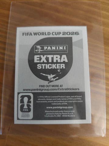 2026 Panini FIFA World Cup 2026 Cristiano Ronaldo Extra, Nieuw