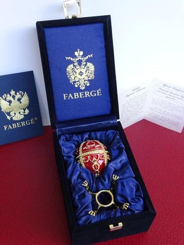 Figure - House of Faberge - Imperial Egg - Original Box -
