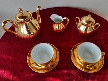 Porcelaine de Paris - André Giraud - Theeservies (7) -