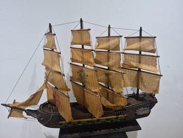 Modelschip - Gran maqueta naval de madera - Galeón histórico