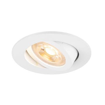 SLV NEW TRIA 68 rond 82mm Inbouw armatuur kantelbaar mat wit, Verzenden, Nieuw, Trendy verlichting